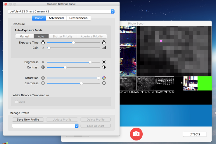 setup webcam mac